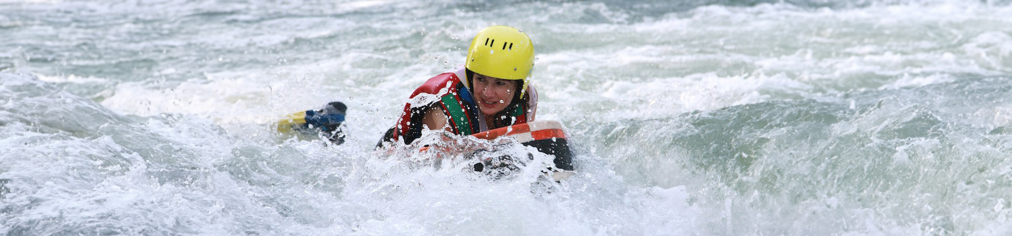 Dans les vagues avec l'hydrospeed